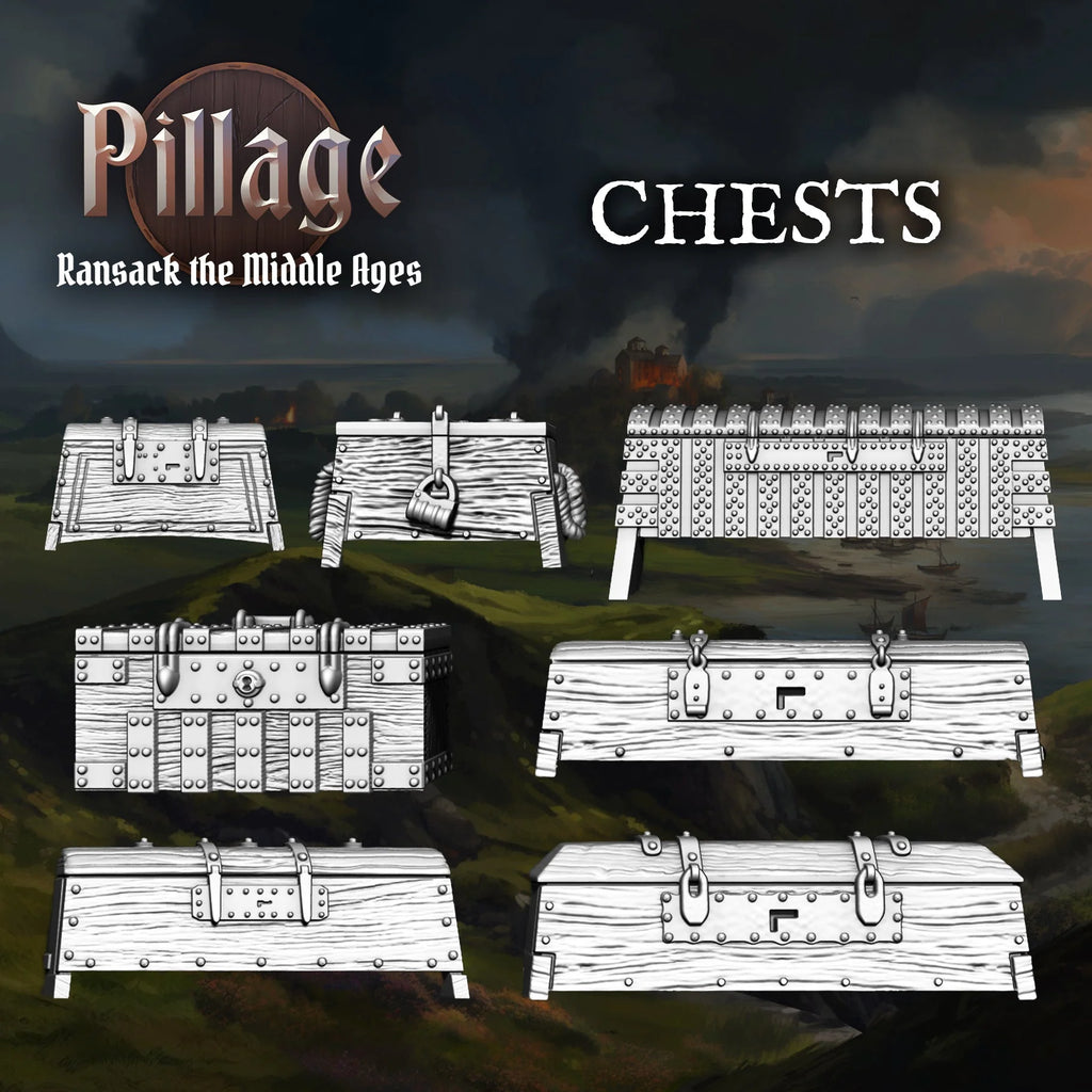 Treasures & Chests -Dark Age & Medieval Loot