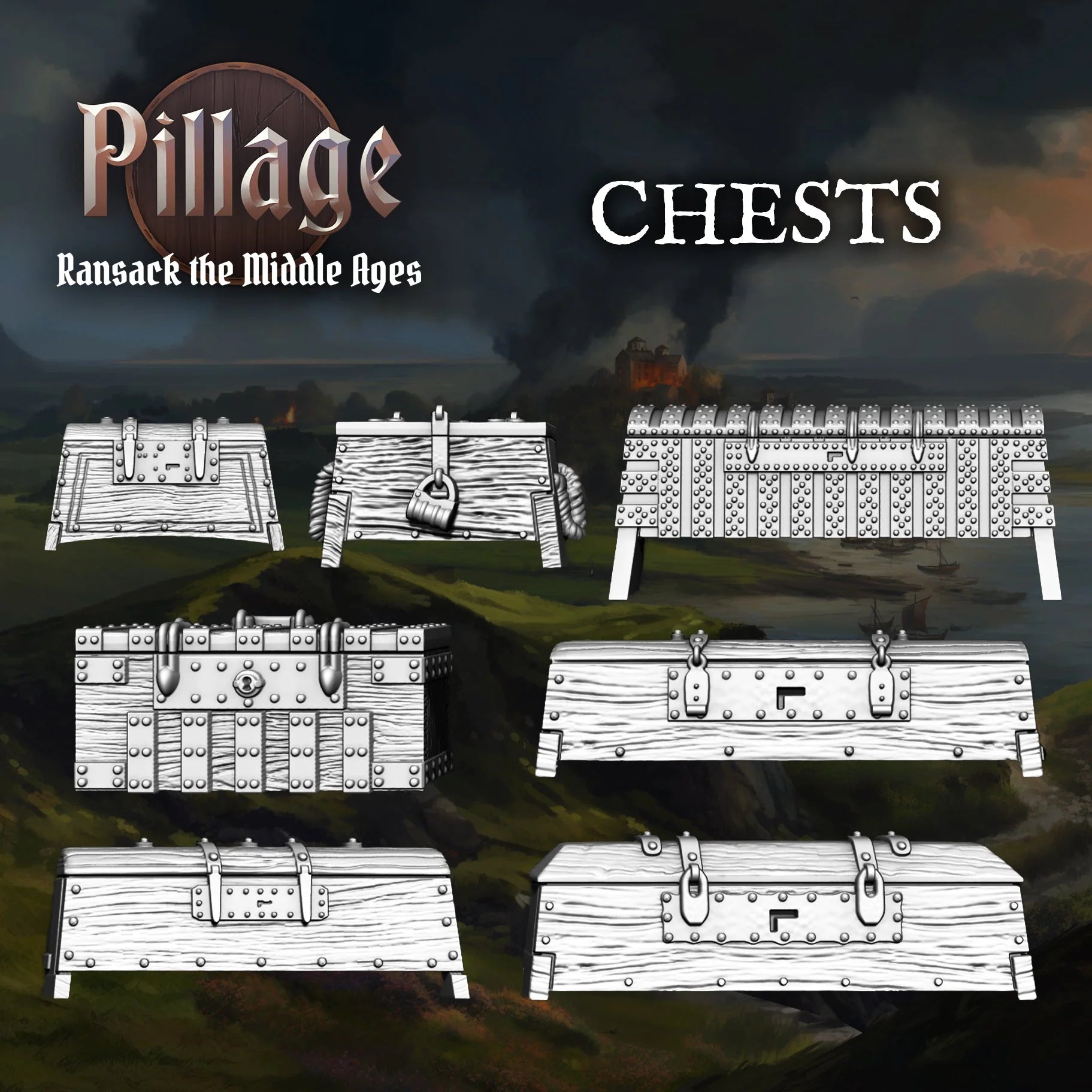 Treasures & Chests -Dark Age & Medieval Loot