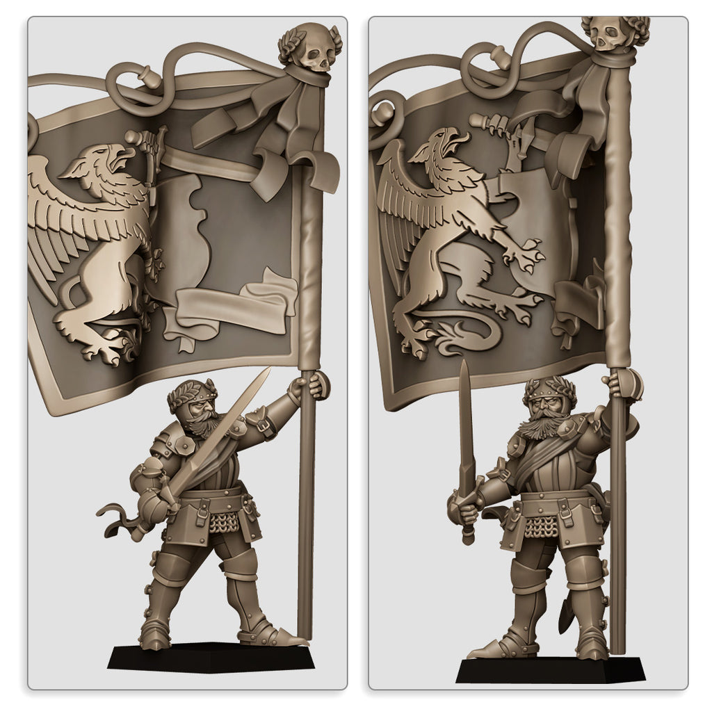 Sunland Battle Standard Bearer on Horse