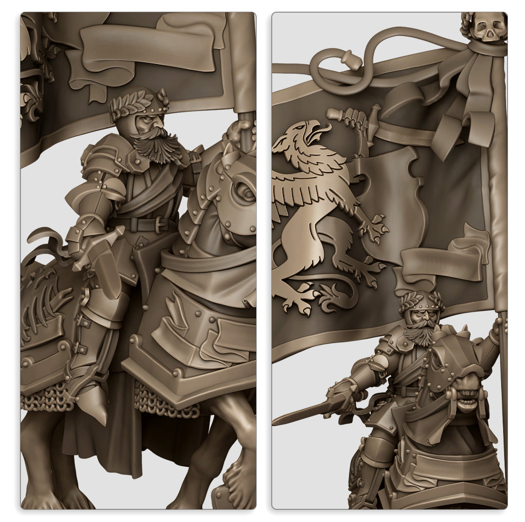 Sunland Battle Standard Bearer on Horse