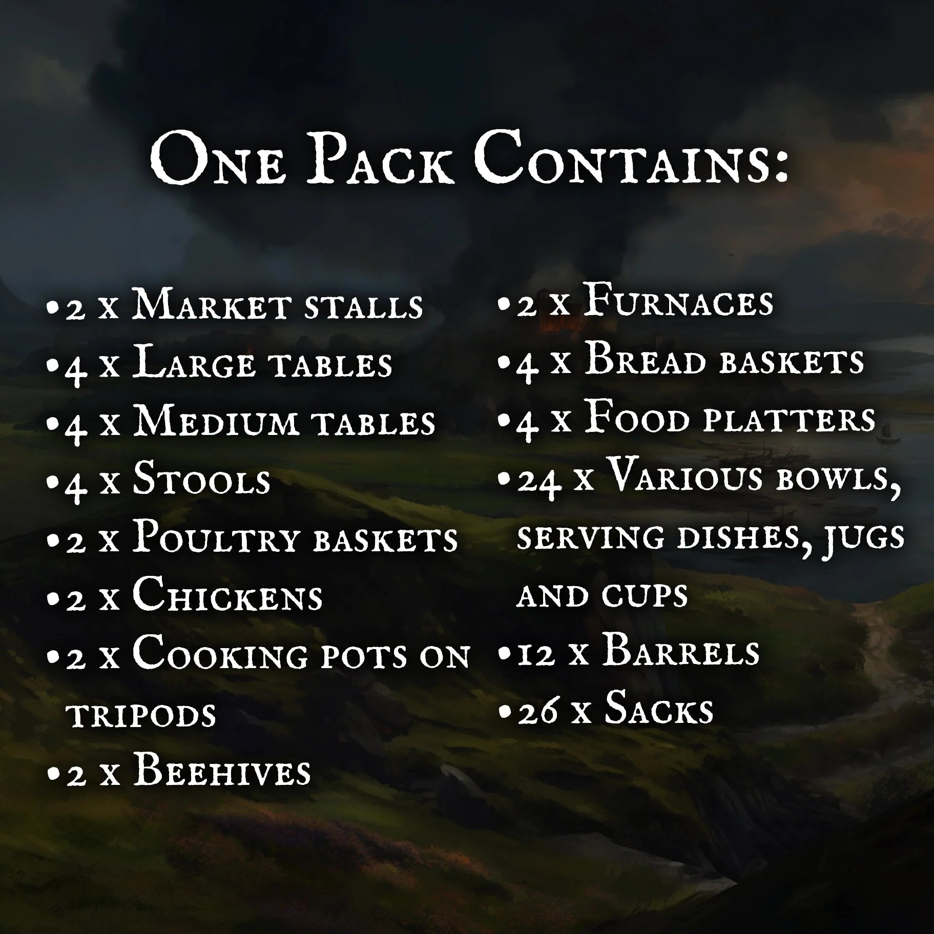 Market Stall (Medieval & Dark Ages)