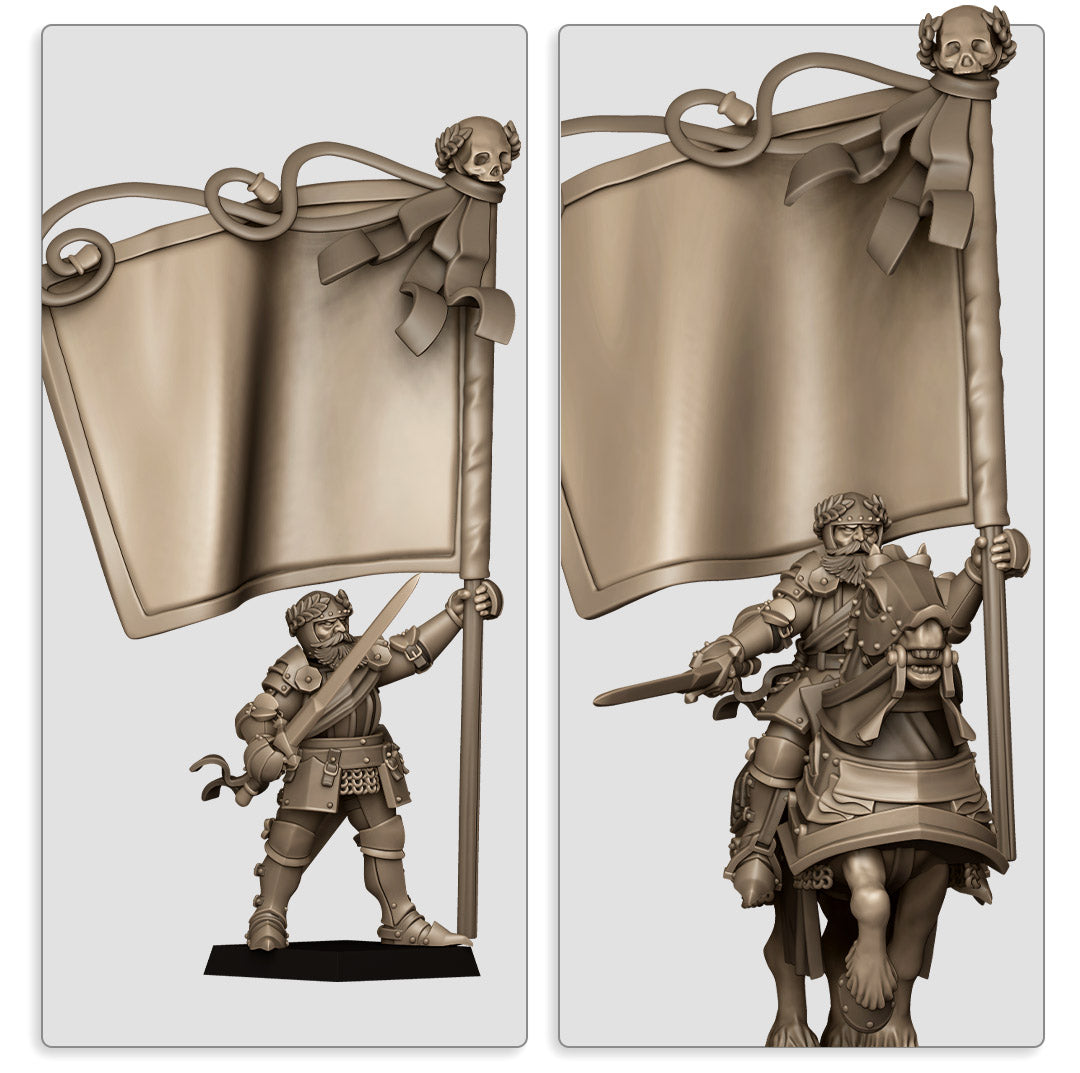 Sunland Battle Standard Bearer on Horse