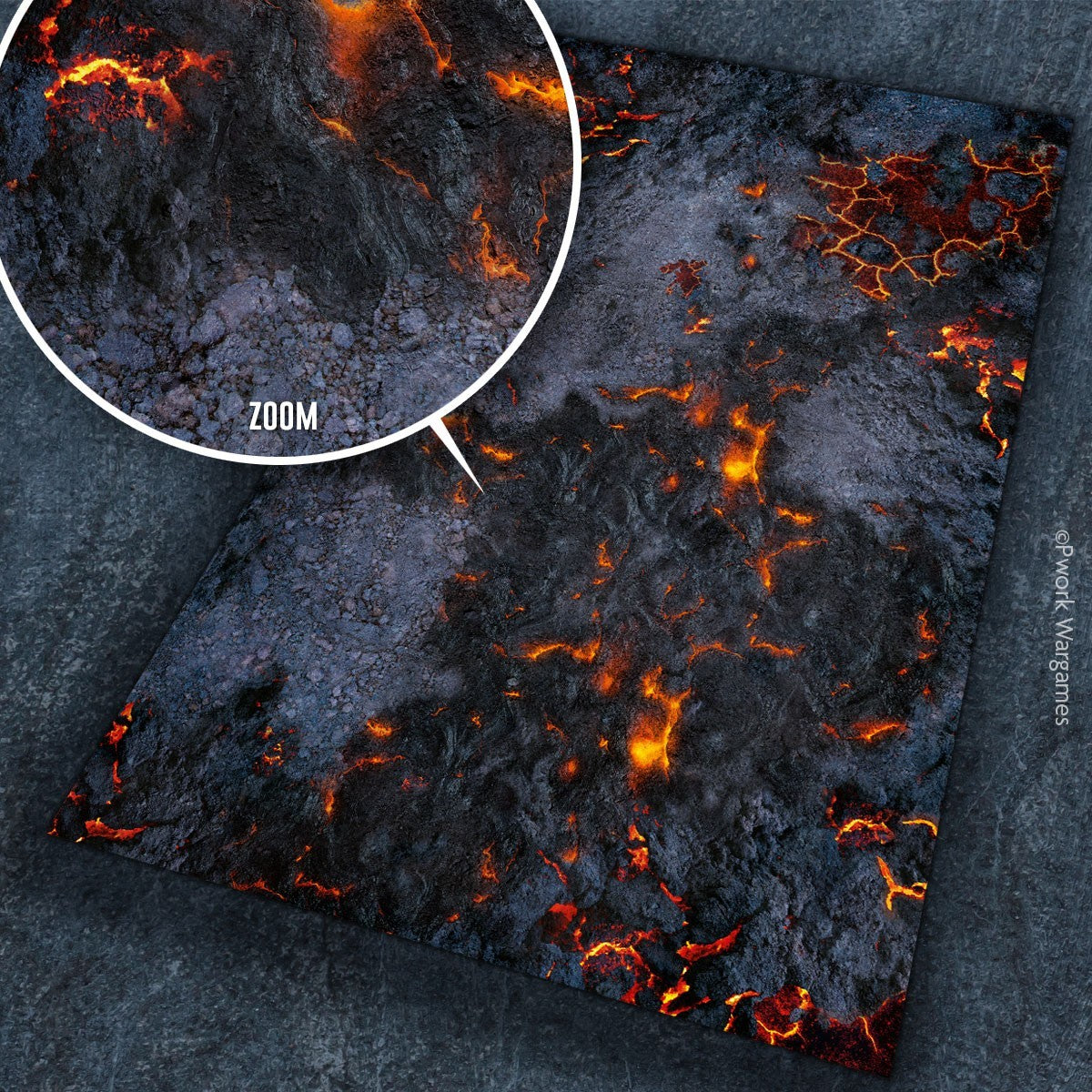 Game Mat - Volcano