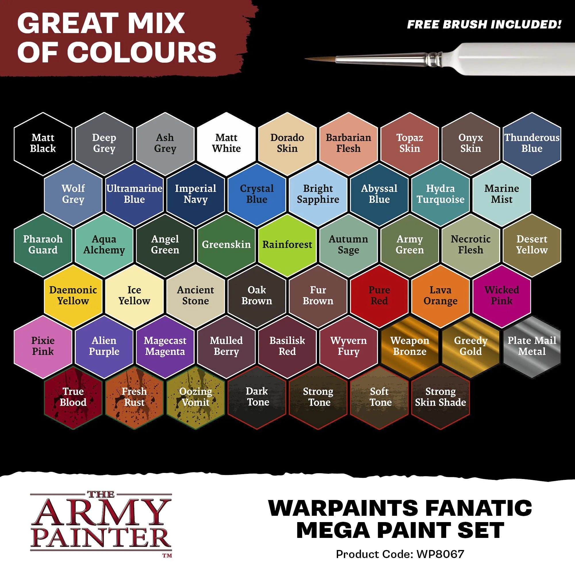Warpaints Fanatic Mega Paint Set