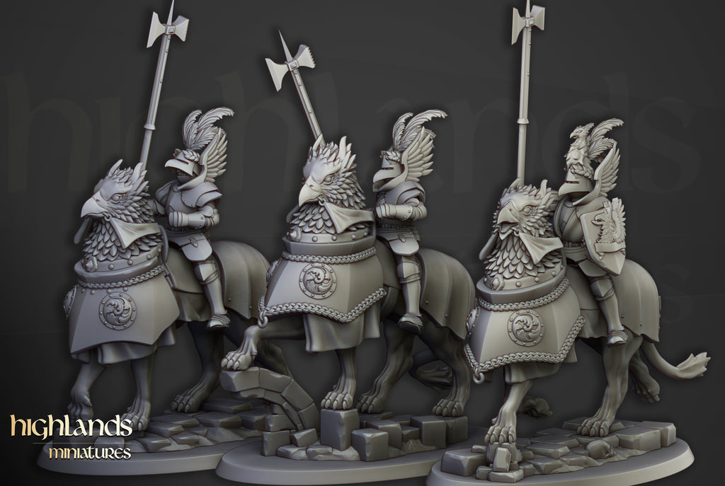 Sunland Knights on young Gripphons