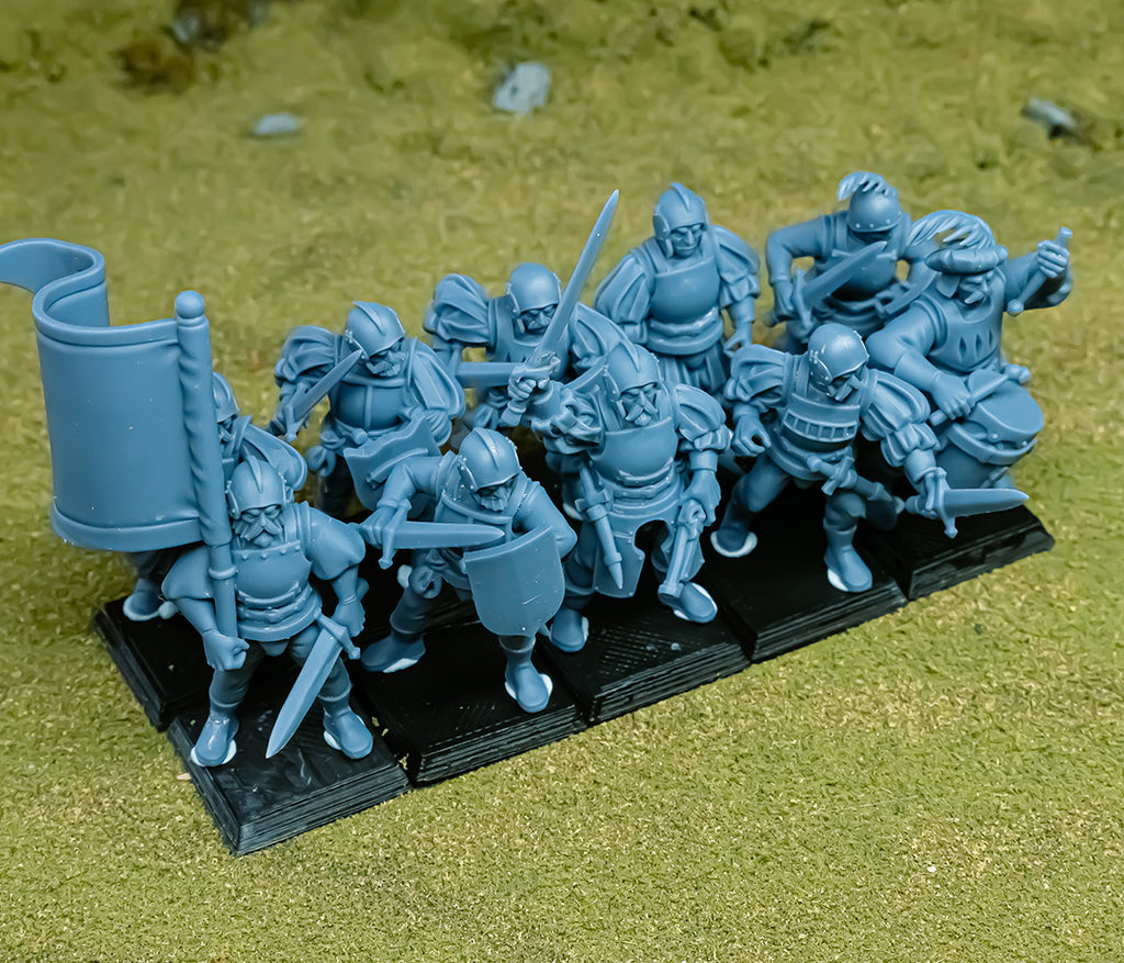 Sunland Troops with swords