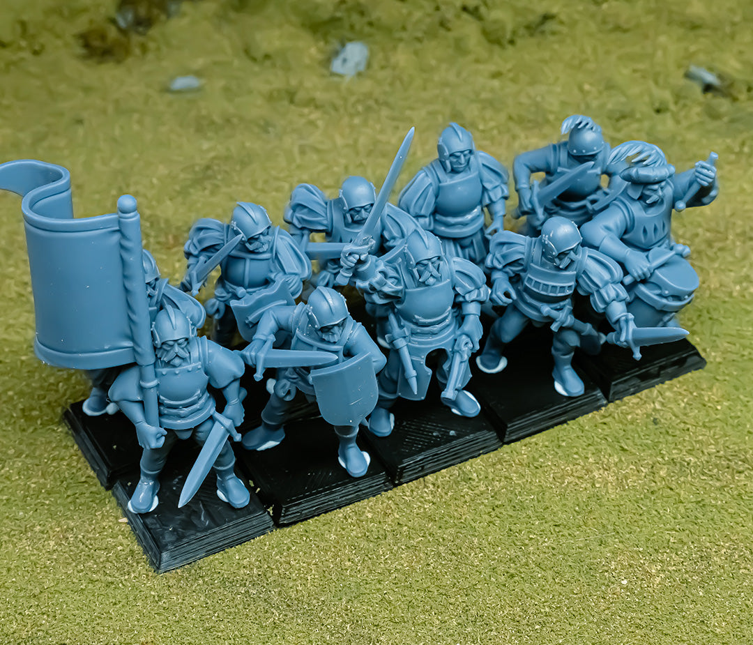 Sunland Troops with swords